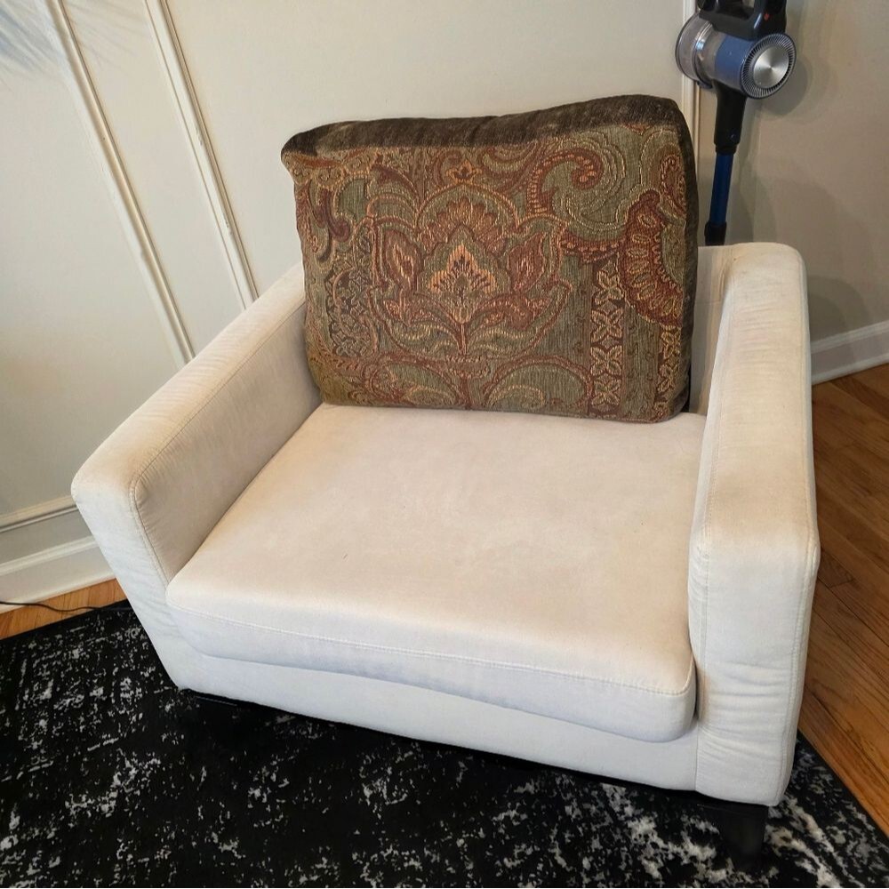 Paisley Tapestry Design Accent Chair Couch Pillow Cover Brown Rust Red Paisley - Picture 3 of 16